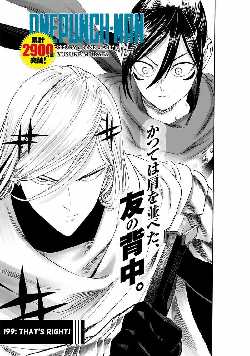 One Punch Man - Chapter 199 image 01